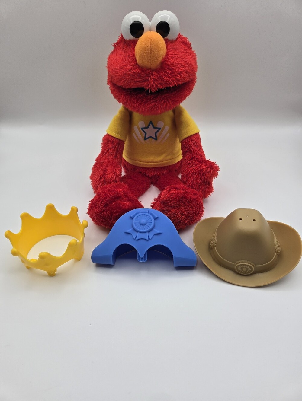 Hasbro 2013 Sesame Street Lets Imagine Elmo Singing Interactive Doll TESTED